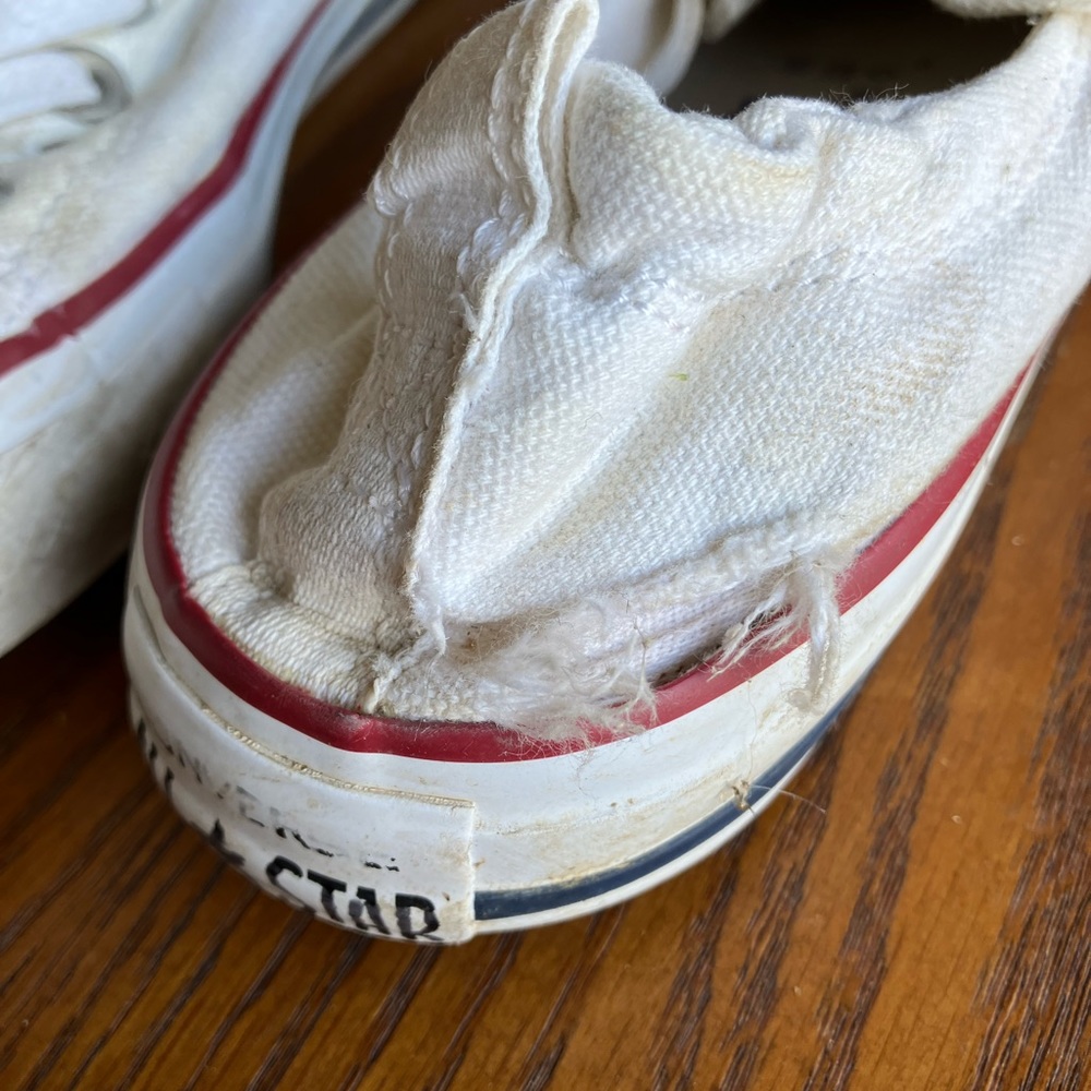 White Converse - Picture 3 of 5